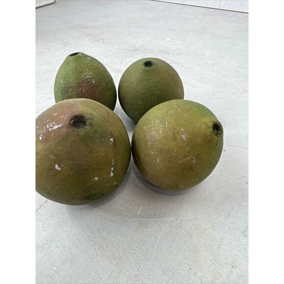 Set Of 4 Artificial Faux Fake Fruit Home Decor Kitchen Prop Staging - Picture 3 of 14